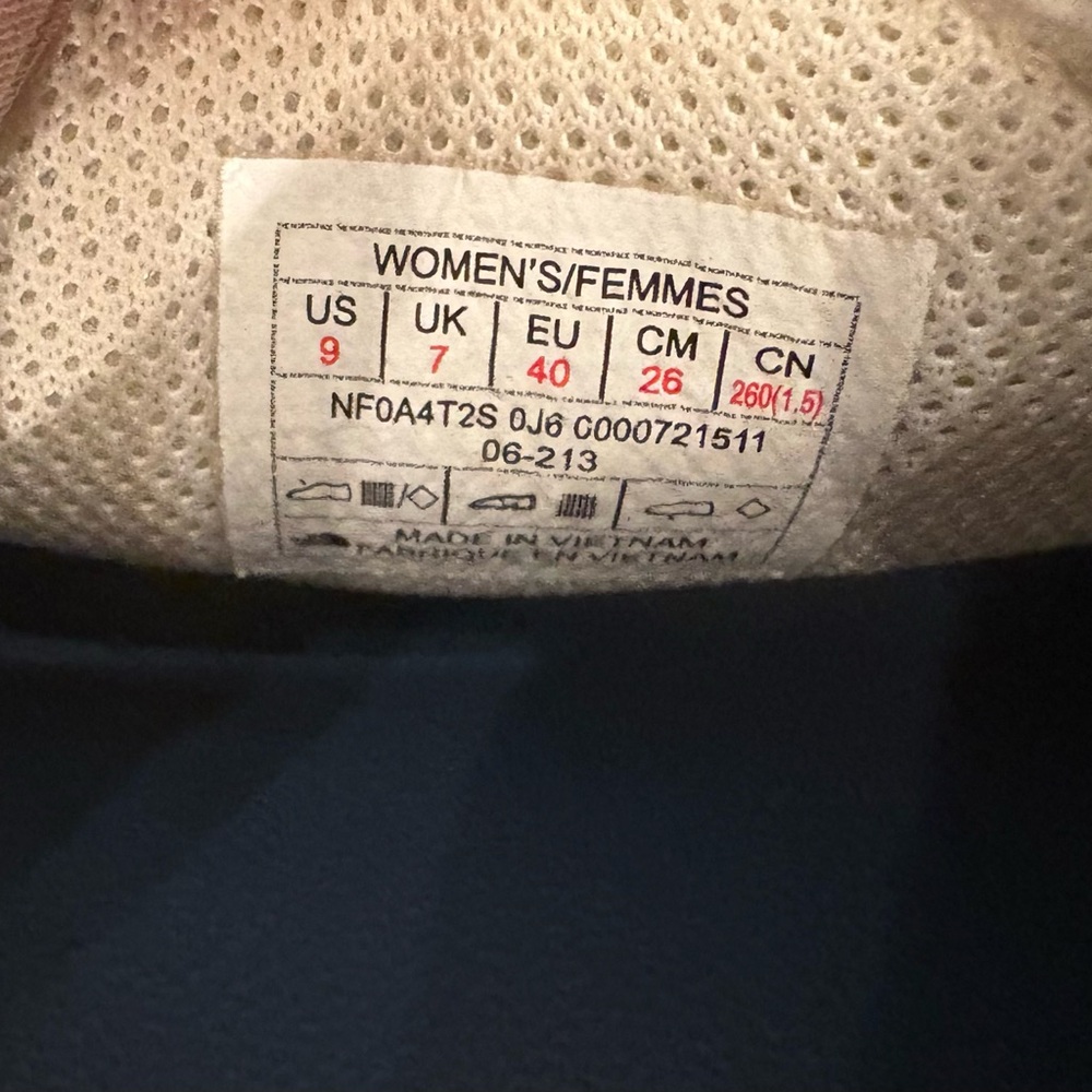The North Face Women’s Bade Camp III Slides - Size 9 🔴⚪️🔵 - Picture 5 of 7